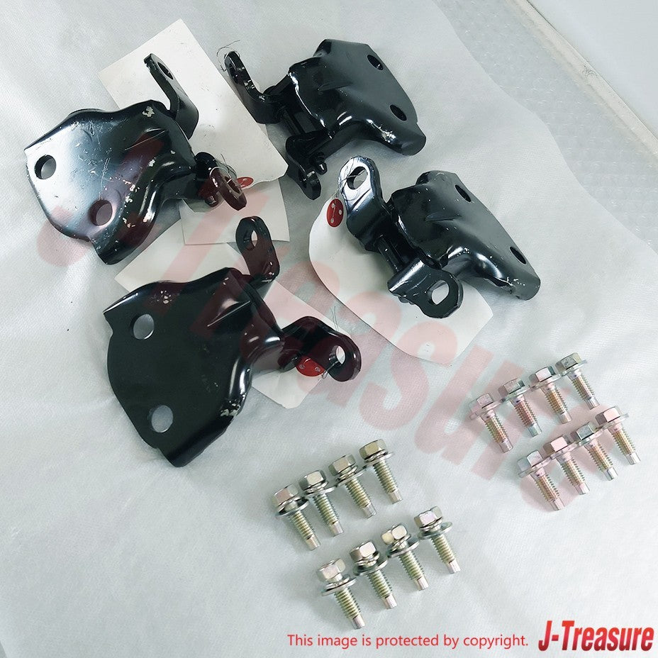 HONDA EK# CIVIC H/B  Genuine Front Door Up & Low Hinge RH & LH & Bolt Set OEM