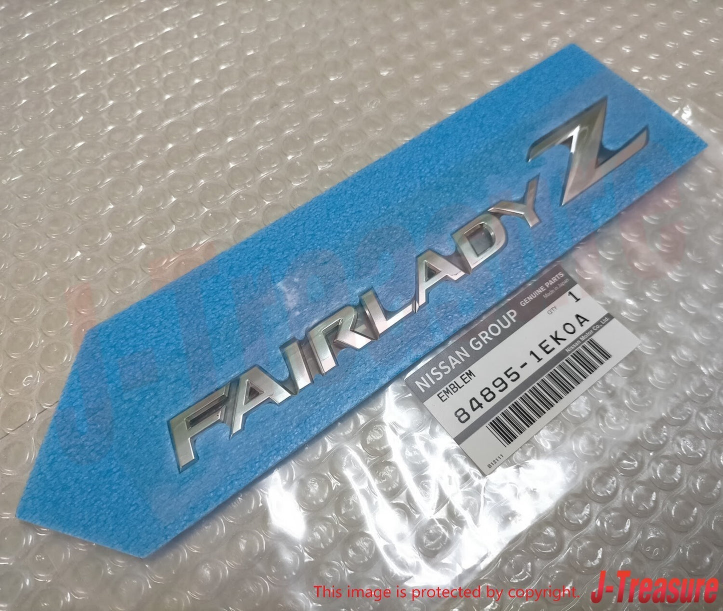 NISSAN FAIRLADY Z Z34 09-17 Genuine Trunk Lid Emblem FAIRLADY Z 84895-1EK0A OEM