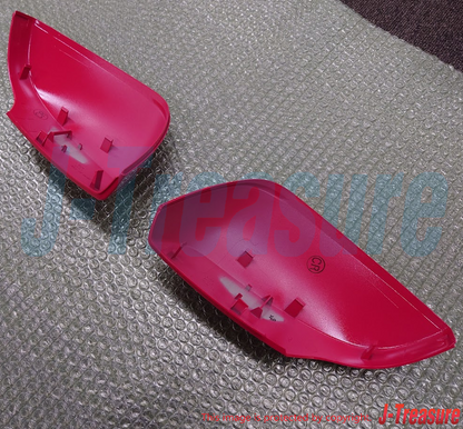 SUBARU WRX STI VA Genuine Door Mirror cover Cherry Red RH & LH set OEM