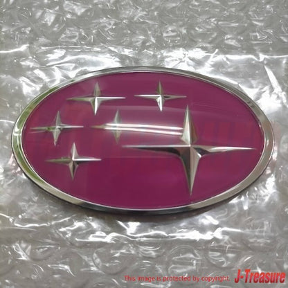 SUBARU IMPREZA WRC GC8 / GF8 Custom Pink Emblem Badge Ornamental Rare La Ansport