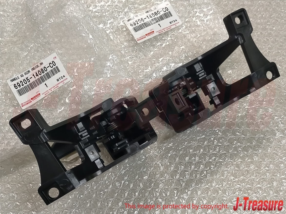 TOYOTA SUPRA JZA80 MK4 93-98 Genuine Inside Door Handle Black RH & LH Set OEM