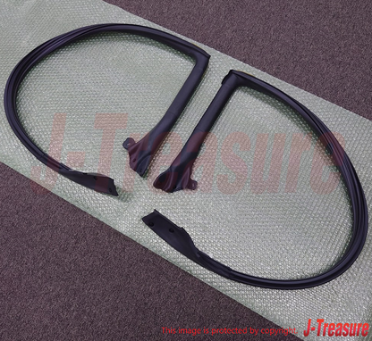 TOYOTA MR2 SW20 91-95 Genuine Roof Side Rail Weather Strip Right & Left Set OEM