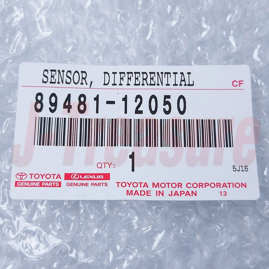 TOYOTA HIACE KDH201 Genuine Differential Pressure Sensor 89481-12050 OEM