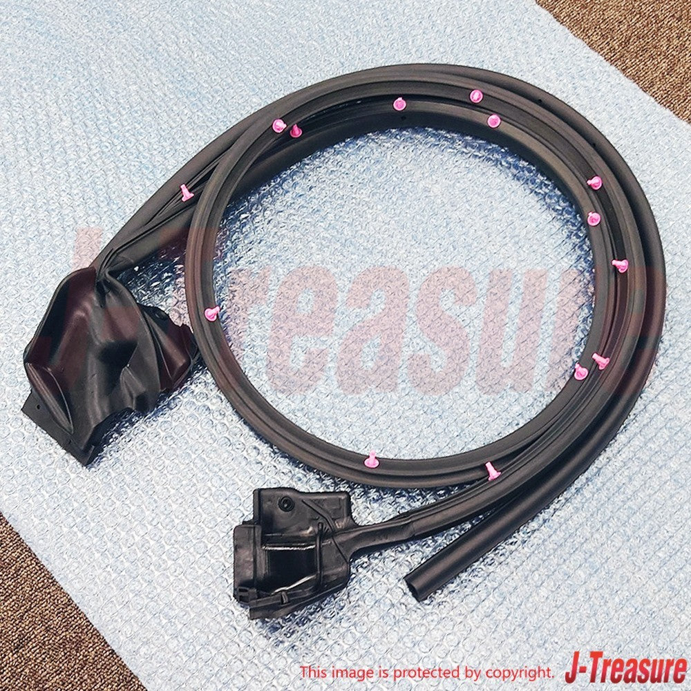SUBARU FORESTER SG5 2003-2008 Genuine Front Door Weather Strip RH & LH Set OEM