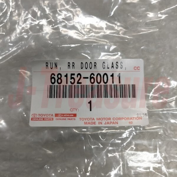 TOYOTA LAND CRUISER LEXUS LX450 91-97 Genuine Door Glass Run FR FL RR RL Set OEM