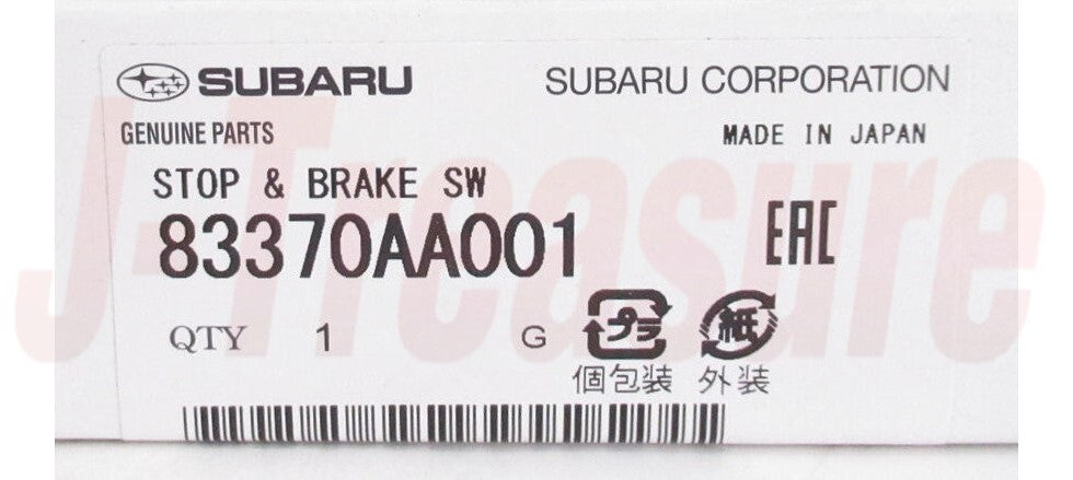 SUBARU FORESTER SG5 SH5 1998-2013 Genuine Stop Lamp Switch 83370AA001 OEM