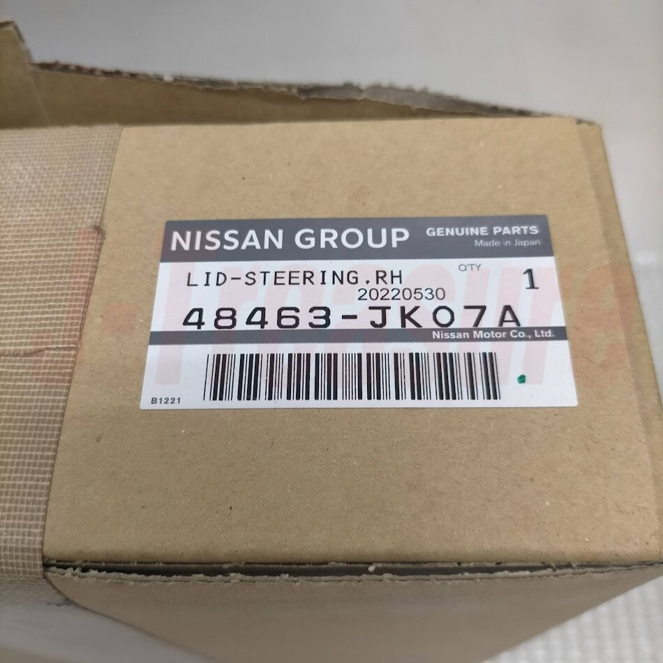 NISSAN G25/35/37 Genuine Steering Center Bezel Black Wheel Trim 48463-JK07A OEM