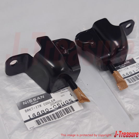 NISSAN SKYLINE GT-R R32 R33 89-98 Genuine Intercooler Bracket RH & LH Set OEM