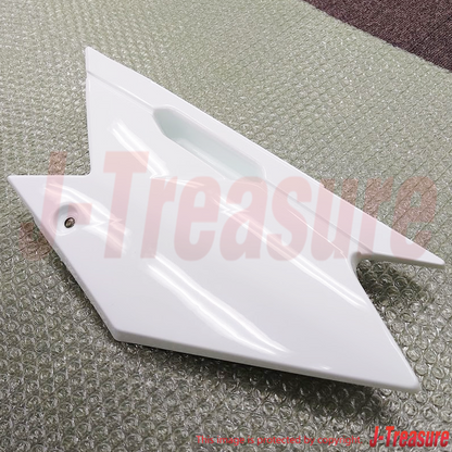 KAWASAKI KLX140 08-24 Genuine Rear Side Cover B.WHITE RH & LH Set OEM