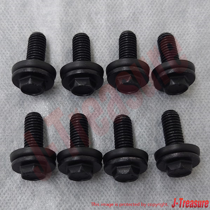 TOYOTA 4RUNNER GRN21# 10-23 Genuine Roof Drip S/Moulding Bolt 90119-08C47 x8 Set