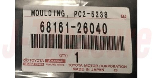 TOYOTA HIACE KDH220 '05-20 Genuine Front Door Glass Outer Weatherstrip R & L set