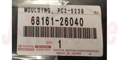 TOYOTA HIACE KDH220 '05-20 Genuine Front Door Glass Outer Weatherstrip R & L set
