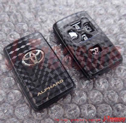 TOYOTA ALPHARD GGH20 12-13 Genuine Door Control Transmitter Housing Carbon tone