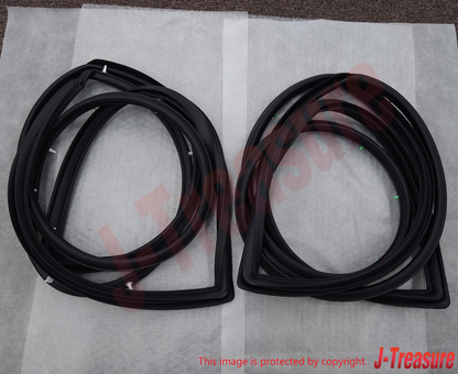 TOYOTA LAND CRUISER KZJ78 Genuine Rear Door Weatherstrip Right & Left set OEM