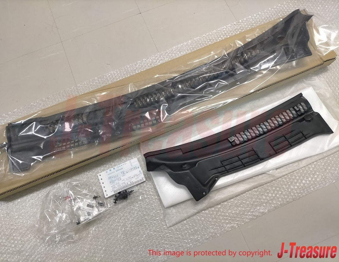 NISSAN FAIRLADY Z 300ZX Z32 RHD Genuine Cowl Top Grill Right Left & Clip Set OEM