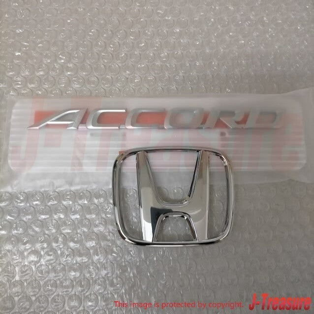 HONDA ACCORD CL7 CL8 CL9 Genuine Rear "H" "ACCORD" Emblem Budge Ornament Set OEM