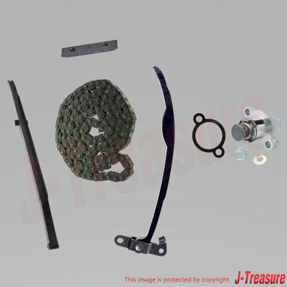 YAMAHA YZ450F 2003-2005 Genuine Chain & Tensioner & Damper(NO.1 & No.2) Set OEM