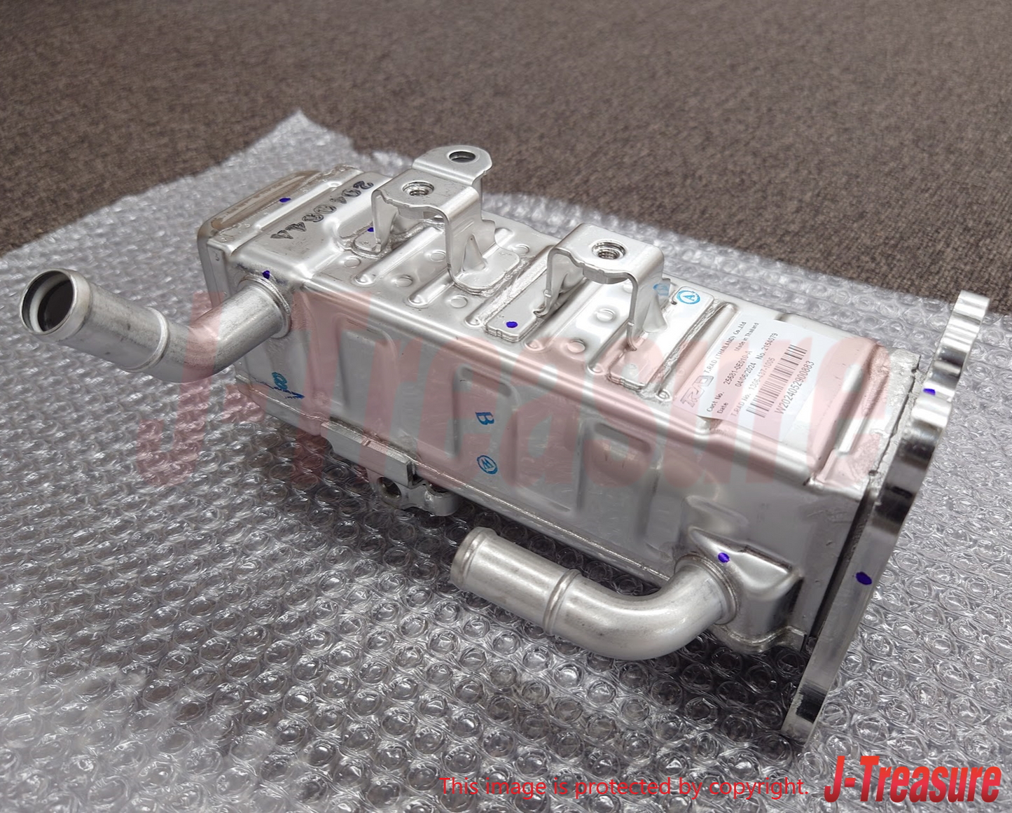 TOYOTA HILUX GUN1## Genuine 1GD-FTV 2GD-FTV EGR Cooler No.1 25681-0E010 OEM