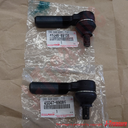 TOYOTA LAND CRUISER FZJ80 1991-1997 LHD Genuine Tie Rod End RH & LH Set OEM