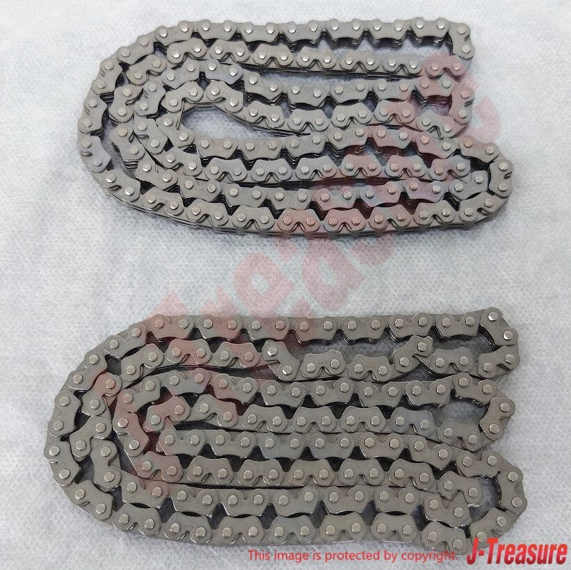 KAWASAKI VULCAN 1500 CLASSIC VN1500 96-08 Genuine Cam Chain 92RH2010 x2 Set OEM