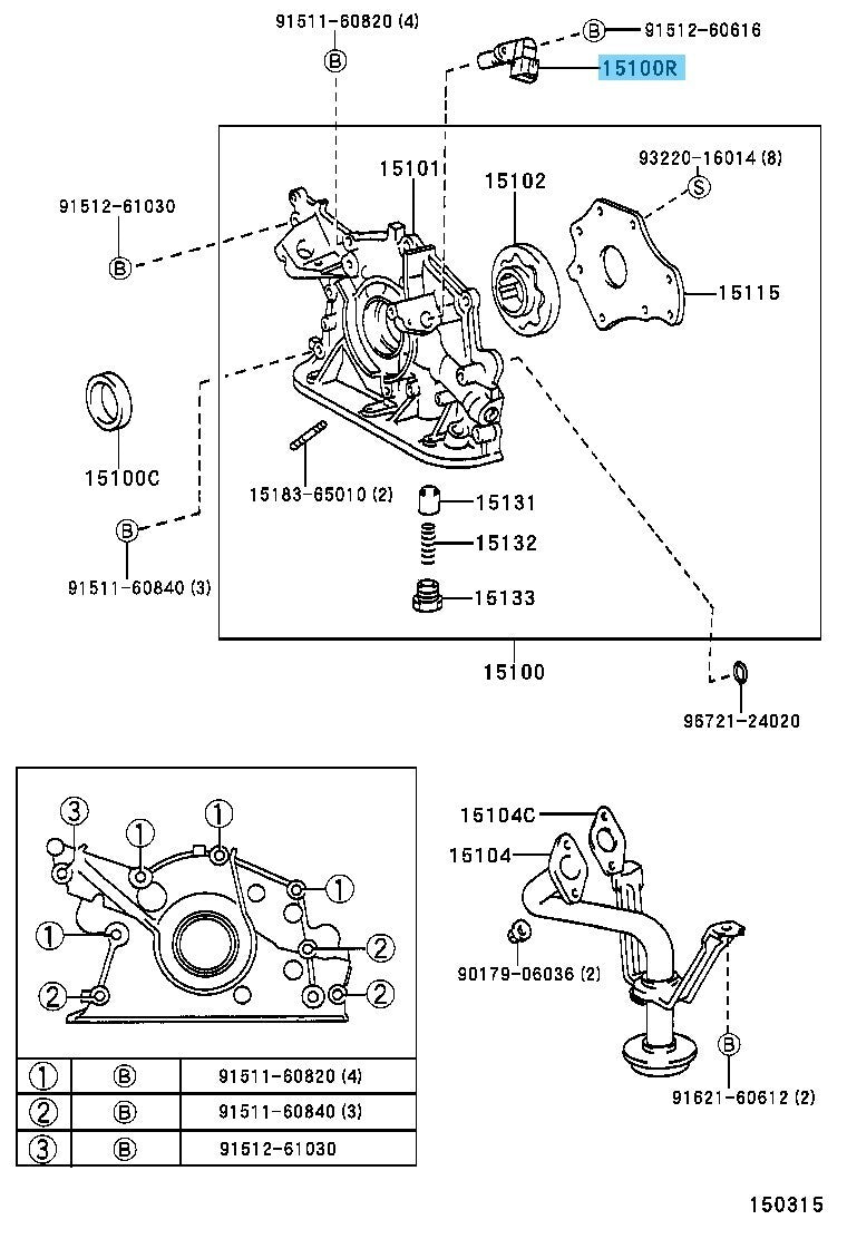 TOYOTA 4RUNNER VZN180 1996-2002 Genuine Crank Position Sensor 90919-05020 OEM