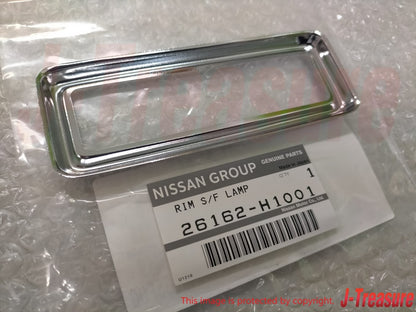 DATSUN 1200 NISSAN B110 B120 SUNNY UTE Genuine Side Flasher Chrome Rims OEM Part