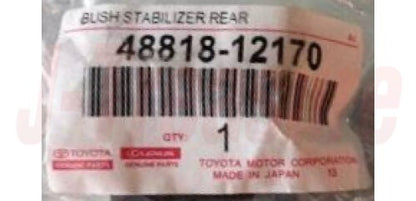 TOYOTA CAMRY ACV40 2007-2011 Genuine Rear Stabilizer Bush 48818-12170 x2 Set OEM
