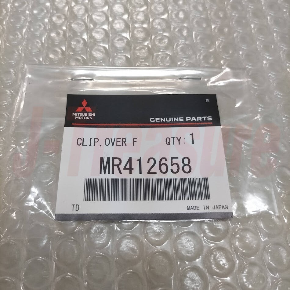 MITSUBISHI LANCER EVOLUTION 5 6 CP9A  Genuine Over Fender Clip Set OEM