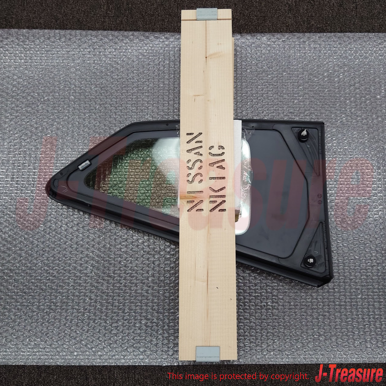 NISSAN GT-R R35 '11-23 Genuine Rear Quarter Glass Window Left 83307-KB50B OEM