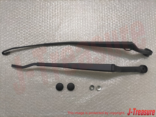 MAZDA RX-7 FD3S RHD Genuine Front Windshield Wiper Arm RH & LH & Nut & Cap OEM
