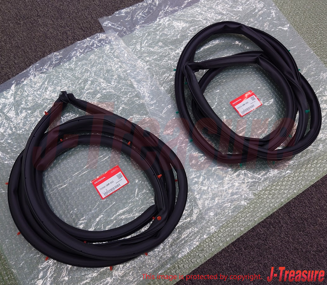 HONDA INTEGRA ACURA RSX DC5 02-06 Genuine Front Door Weatherstrip RH & LH OEM