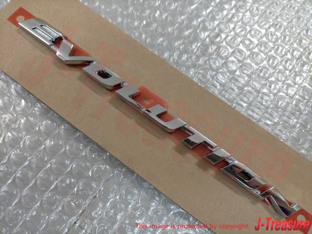 MITSUBISHI LANCER EVOLUTION 10 CZ4A Genuine "EVOLUTION"  Rear Emblem Budge OEM