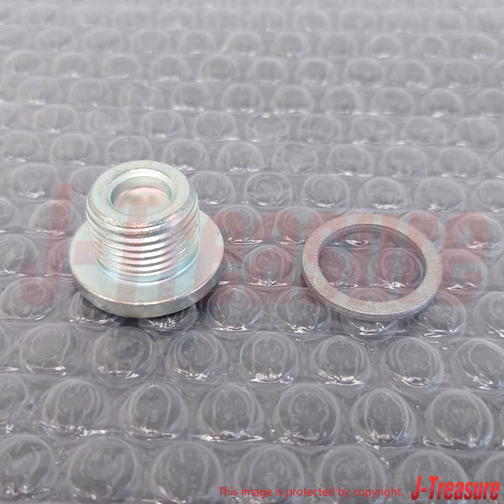 TOYOTA HIGHLANDER ACU2# 01-22 Genuine Transmission Drain Plug & Gasket Set OEM
