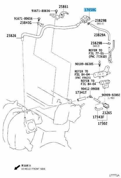 TOYOTA LEXUS Genuine Duty Vacuum Switching Valve 90910-12276 OEM