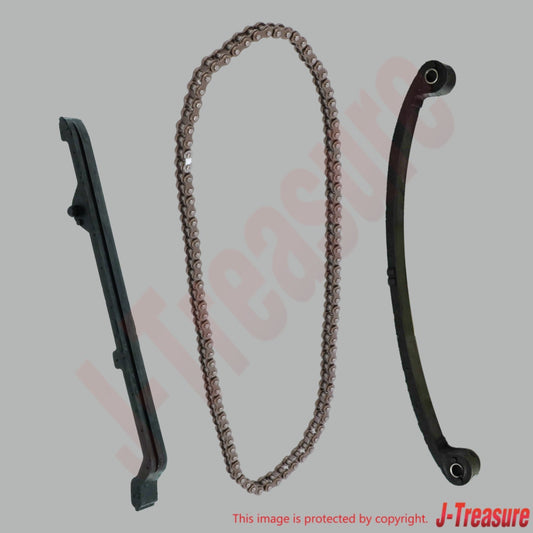 HONDA XR200R '81-83 '86-02 Genuine Cam Chain & Tensioner & Guide Set OEM