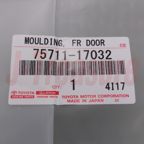 TOYOTA MR2 Spyder ZZW30 00-05 Genuine Front Door Belt Moulding RH 75711-17032