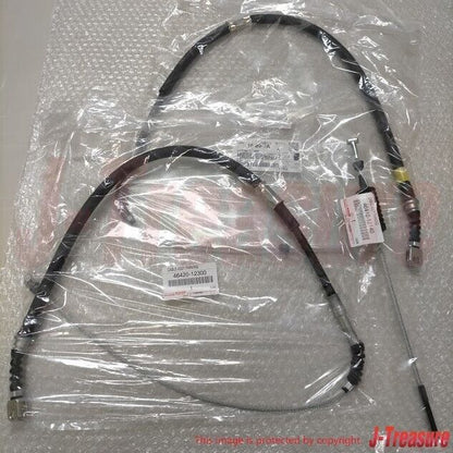 TOYOTA LEVIN TRUENO AE86 Genuine Parking Brake Cable Wire Set Disc Brakes OEM