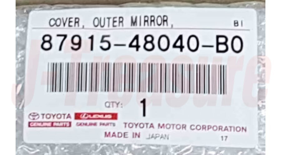 TOYOTA RAV4 ALA4# 14-17 Genuine Outer Mirror Cover Silver RH 87915-48040-B0 OEM