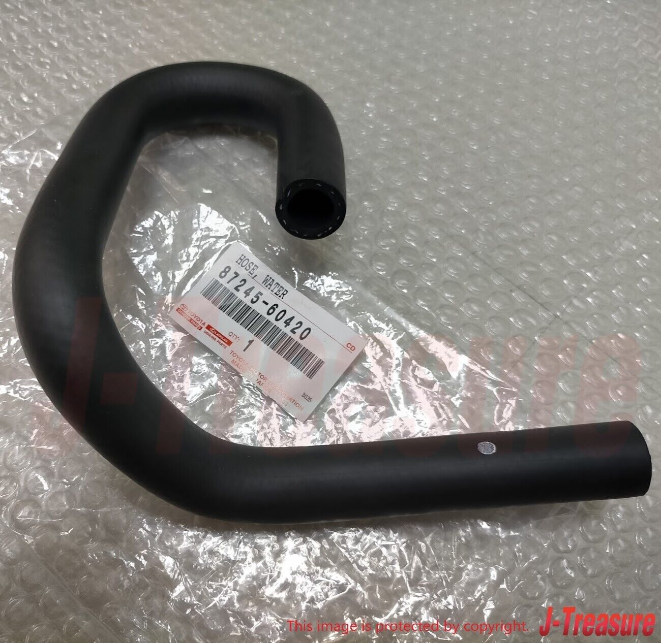 TOYOTA LAND CRUISER FZJ80 Genuine Heater Water Inlet Pipe Hose A 87245-60420 OEM