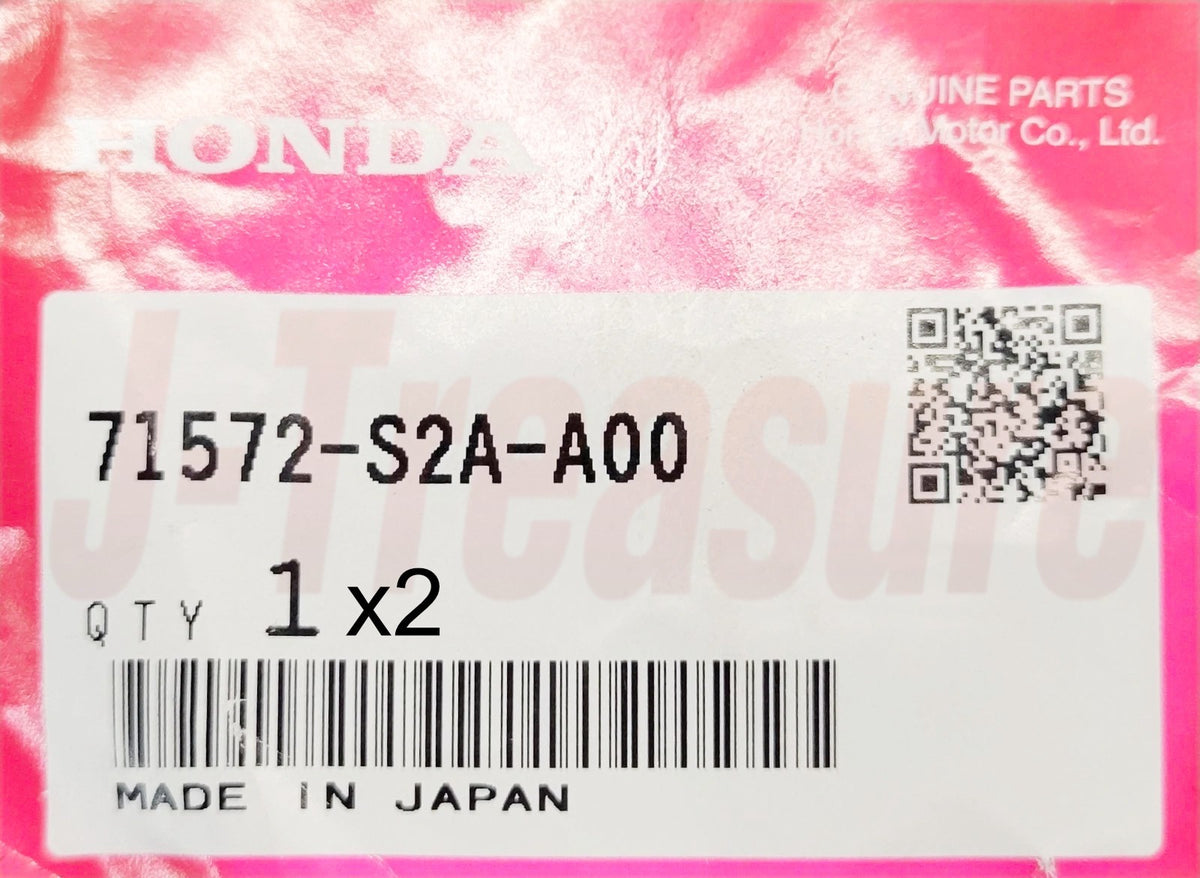 HONDA S2000 AP1 AP2 '00-09 Genuine Rear Bumper Beam Box 71572-S2A-A00 x2 Set OEM