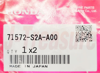 HONDA S2000 AP1 AP2 '00-09 Genuine Rear Bumper Beam Box 71572-S2A-A00 x2 Set OEM
