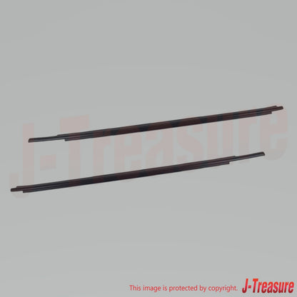 TOYOTA HIACE KDH220 '05-20 Genuine Front Door Glass Outer Weatherstrip R & L set