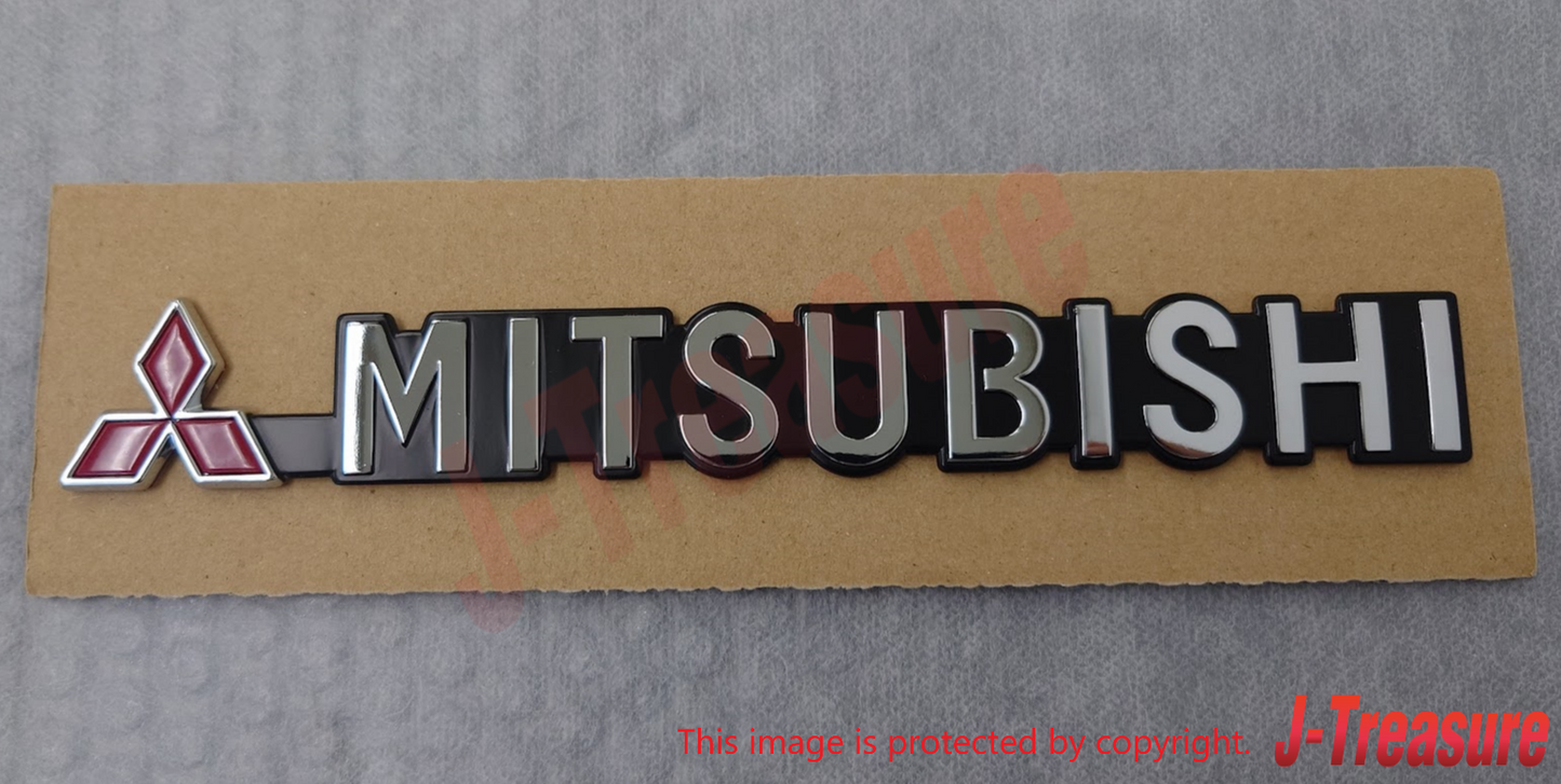 MITSUBISHI MONTERO V75W 00-06 Genuine Rear Three-Dia MITSUBISHI Mark Emblem OEM