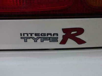 HONDA INTEGRA DC2 Genuine Rear Decal Sticker "TYPE R" Silve 75717-ST7-Z01ZA OEM