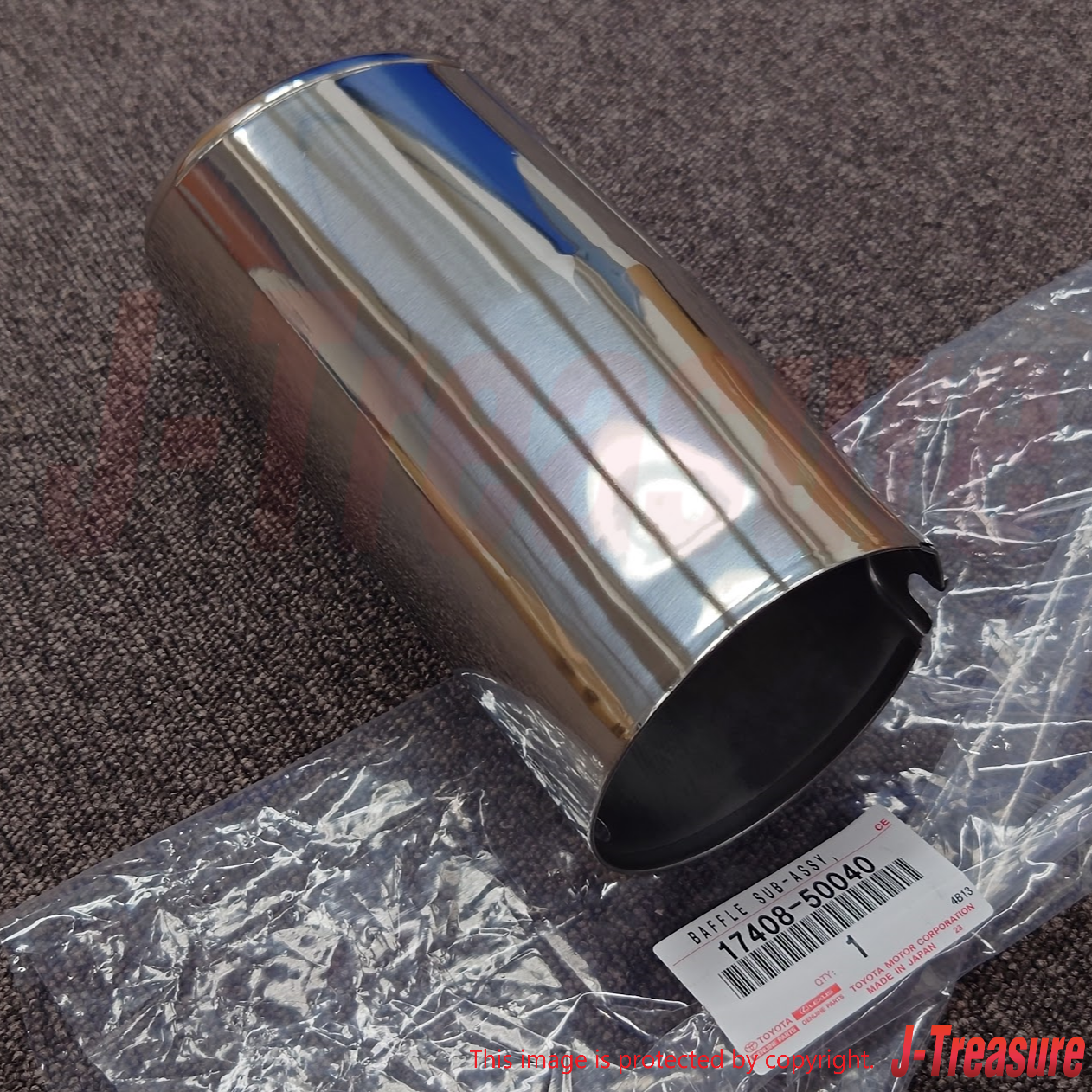LEXUS SC430 UZZ40 2002-2010 Genuine Exhaust Tail Pipe Baffle Sub Assy x2 Set OEM