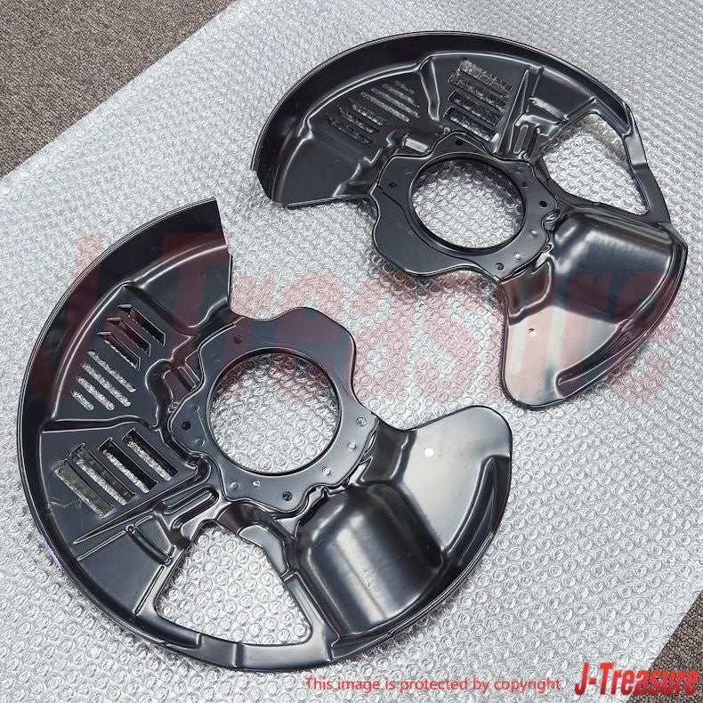 TOYOTA SUPRA JZA80 93-98 Genuine Front 17 Inch Brake Splash Dust Cover Set OEM