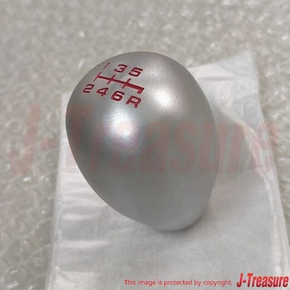 HONDA INTEGRA TYPE-R RSX DC5 Genuine 6MT Aluminum Oval Shift Knob & Nut Set OEM