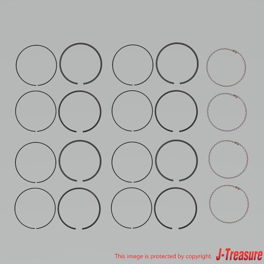 HONDA CR-X DEL SOL EG2 94-97 Genuine B16 Piston Ring Set 13011-PR3-003 x4 OEM