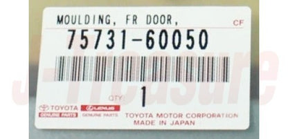 TOYOTA LAND CRUISER FZJ80 '95-97 Genuine Fr/Door Outside Moulding RH & LH Set