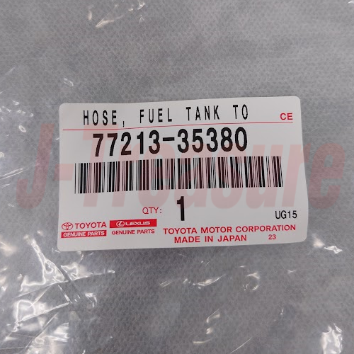 TOYOTA FJ CRUISER GSJ15L 07-11 Genuine Fuel Tank To Filler Pipe Hose 77213-35380